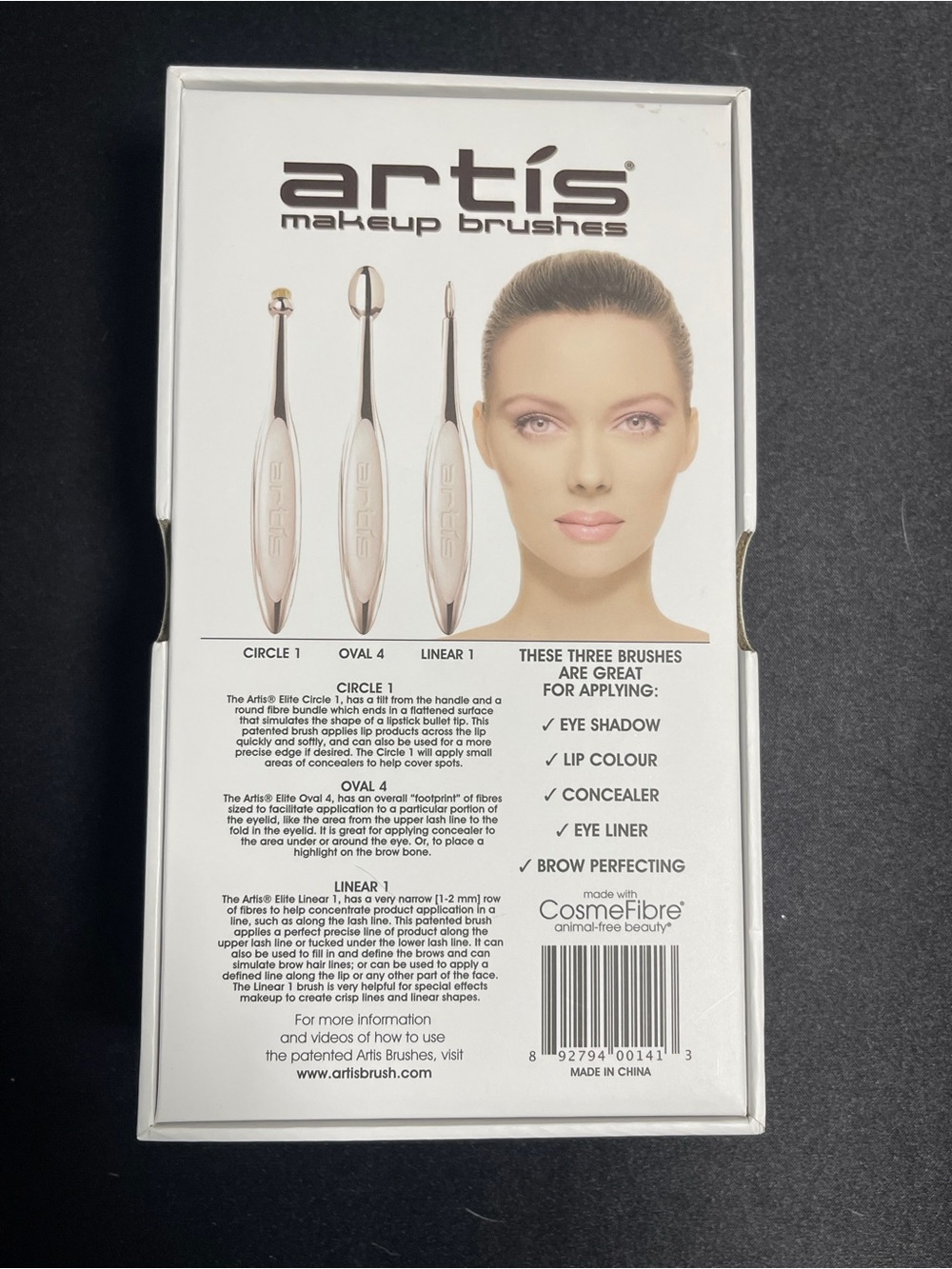 Artis Makeup Brushes Elite Collection Mirror Finish New in Box